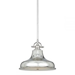 Pendul EMERY Medium, argintiu, H:127.7cm, QZ-EMERY-P-M-IS