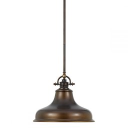 Pendul EMERY Medium, bronz, H:127.7cm, QZ-EMERY-P-M-PN