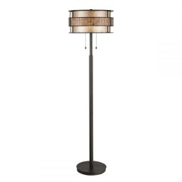 Lampadar LAGUNA, cupru, H:152.4cm, 2 becuri, QZ-LAGUNA-FL-A