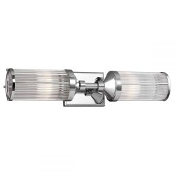 Aplică LED baie PAULSON, L:59cm, IP44, crom, 2xG9, FE-PAULSON2