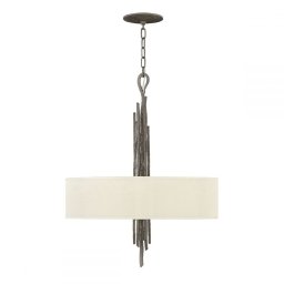 Pendul SPYRE, bronz metalic, H:391.4cm, 6 becuri, HK-SPYRE6P-MMB