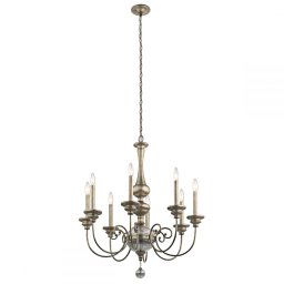 Candelabru cristal ROSALIE, auriu, H:284.5cm, 8 becuri, cristal, KL-ROSALIE8