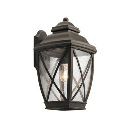 Aplică TANGIER Large, bronz, H:43.2cm, IP44, KL-TANGIER2-L