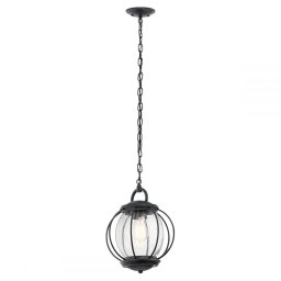 Pendul VANDALIA Small, negru, H:231.5cm, IP44, KL-VANDALIA8-M