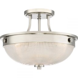 Plafonieră MANTLE, argintiu, H:24.6cm, 2 becuri, QZ-MANTLE-SF-IS