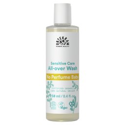 Sampon si gel de dus bio fara parfum pentru bebelusi 250ml Urtekram