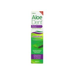 Pasta de dinti sensibili Aloe Vera si Echinaceea 100ml AloeDent