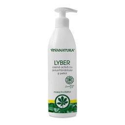Crema antireumatica activa cu Untul Pamantului si Petrol Lyber 500ml Viva Natura