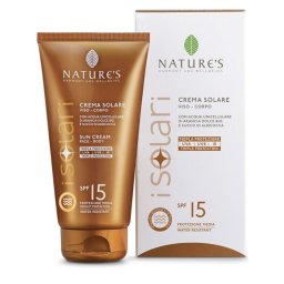 Crema de protectie solara medie pentru fata si corp SPF15 iSolari 150ml Nature's
