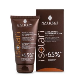 Accelerator de bronz +65% iSolari 150ml Nature's