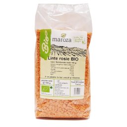 Linte rosie bio 500g Maroza