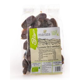 Curmale bio fara samburi 200g Maroza