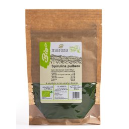 Spirulina bio pulbere 100g Maroza
