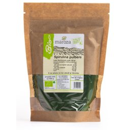 Spirulina bio pulbere 250g Maroza