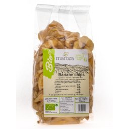 Banane chips bio 200g Maroza
