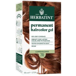 Vopsea pentru par blond cupru 7R Herbatint