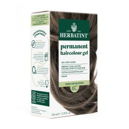 Vopsea pentru par blond cenusiu inchis 6C Herbatint