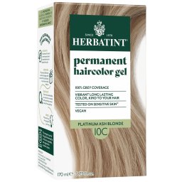 Vopsea pentru par blond suedez 10C Herbatint