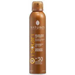 Spray transparent protecție solară iSolari SPF 30 200ml Nature's