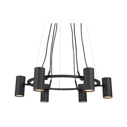 Markslöjd 107357 - Lustră pe cablu PORTO 6xGU10/12W/230V