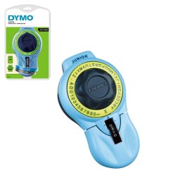 Aparat de etichetat manual DYMO Junior cu banda embosabila inclusa pentru etichete 3D, hobby, decoratiuni si organizare creativa 12746