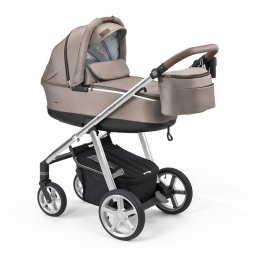 Carucior multifunctional 3:1Espiro Next Avenue cu cadru nou, mai usor - Cardamon Beige 2019