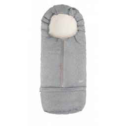 Sac de iarna 2 in 1 Nuvita Carry On 80/105 cm Melange Light Gray / Beige