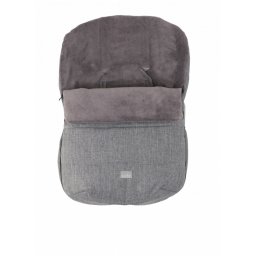 Sac de iarna pentru scoica Nuvita Ovetto Buggy 80cm - Melange Gray / Gray