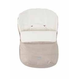 Sac de iarna pentru scoica Nuvita Ovetto Buggy 80cm - Melange Beige / Beige
