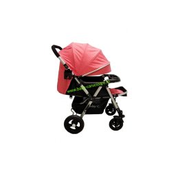 Cărucior nou născut 2 in 1 +plasă pentru insecte Baby Care 511 Pink
