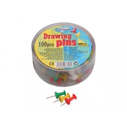 Pioneze pentru panou pluta 100 bucati/cutie, Centrum