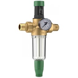 Filtru pentru apa potabila cu reductor de presiune Herz, DN 20, PN16, cod 2 3011 02