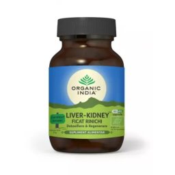 Liver Kidney bio Detoxifiere & Revitalizare 60 capsule Organic India