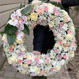 Coroana funerara "Dincolo de nori