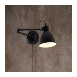 Eglo 97886 - Aplică perete SAN PERI 1xE27/10W/230V