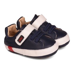 Pantofi Baietei Bibi Afeto New Bleumarin/Alb