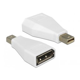 Adaptor mini Displayport la Displayport T-M Alb, Delock 65239*