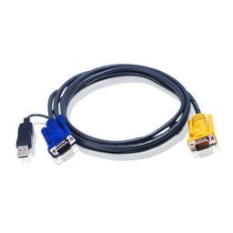 Set cabluri pentru KVM USB-PS/2 2 m, ATEN 2L-5202UP