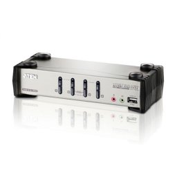 Distribuitor KVMP 4 porturi PS/2-USB cu OSD, ATEN CS1734B