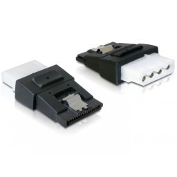 Adaptor alimentare Molex la SATA cu fixare M-M, Delock 65046
