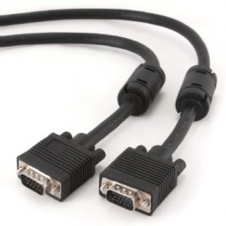 Cablu VGA ecranat T-T 15m, Gembird CC-PPVGA-15M-B