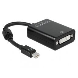 Adaptor mini Displayport la DVI 24+5 pasiv Negru T-M, Delock 65098