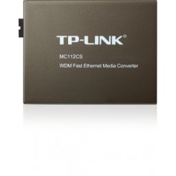 Media convertor Fast Ethernet WDM RJ 45 - SC single mode, TP-Link MC112CS