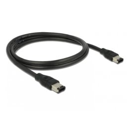 Cablu FireWire 6 pini la 6 pini 1m, Delock 82573