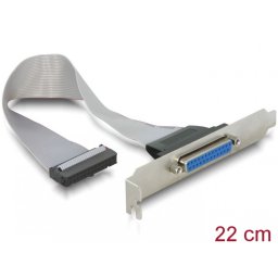 Bracket la 1 x Paralel DB25, Delock 84300