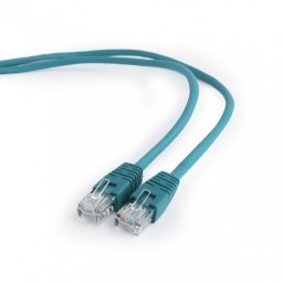 Cablu retea UTP Cat.5e 1m verde, Gembird PP12-1M/G