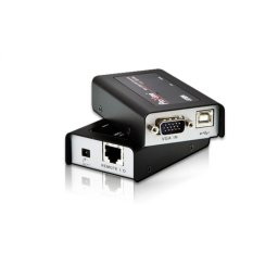 Mini KVM Extender USB VGA Cat 5 100m, Aten CE100