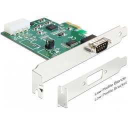 Placa PCI Express la 1 x Serial RS-232 High Speed, Delock 89333