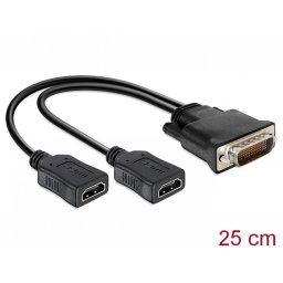 Cablu spliter DMS-59 la 2 x HDMI T-M, Delock 65280