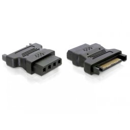 Adaptor alimentare Molex la SATA 15 pini M-T, Delock 82326